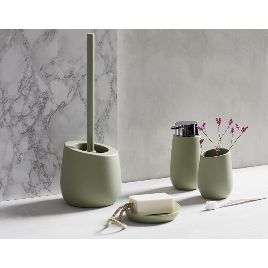 WENKO 24120100 - WC šepetys BADI 13,5x38 cm žalias