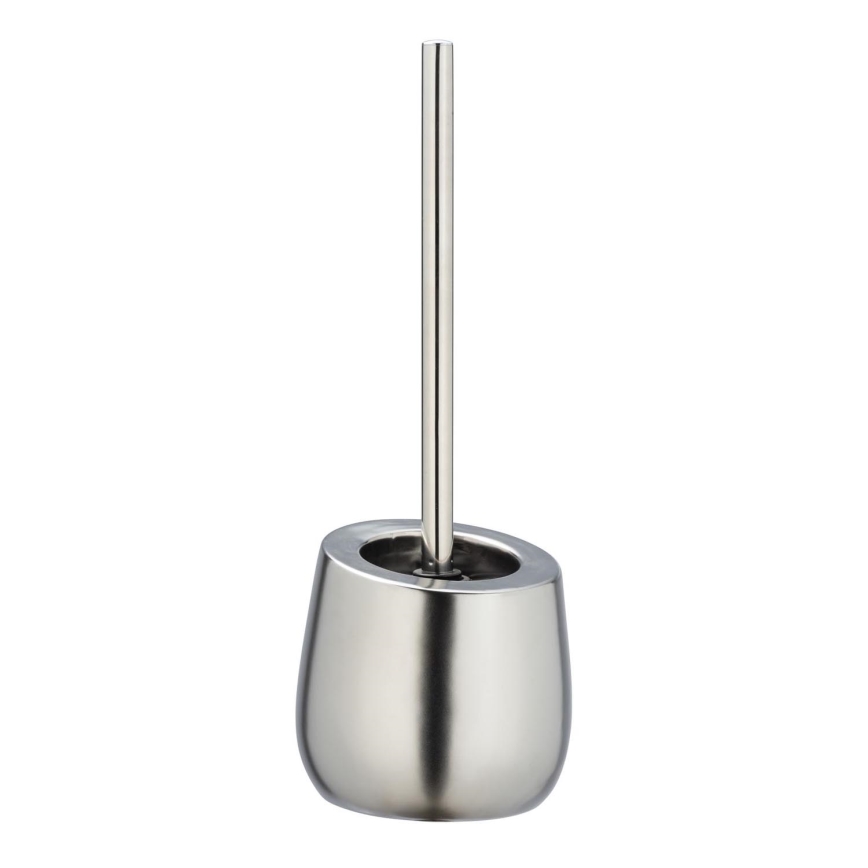 WENKO 24140100 - WC šepetys BADI 13,5x38 cm sidabrinis