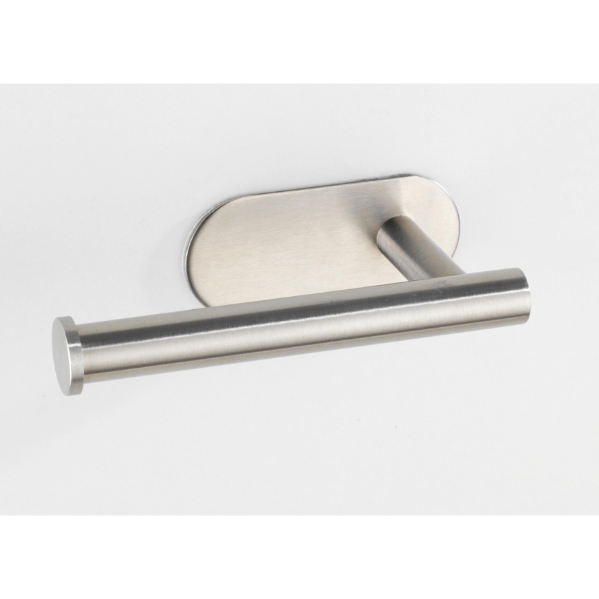 WENKO 24166100 - Tualetinio popieriaus laikiklis TURBO-LOC OREA MATT 16x7 cm nerūdijančio plieno/sidabrinė