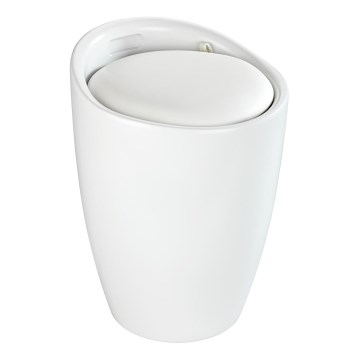 WENKO 24228100 - Taburetė CANDY 36x50,5 cm balta/juoda