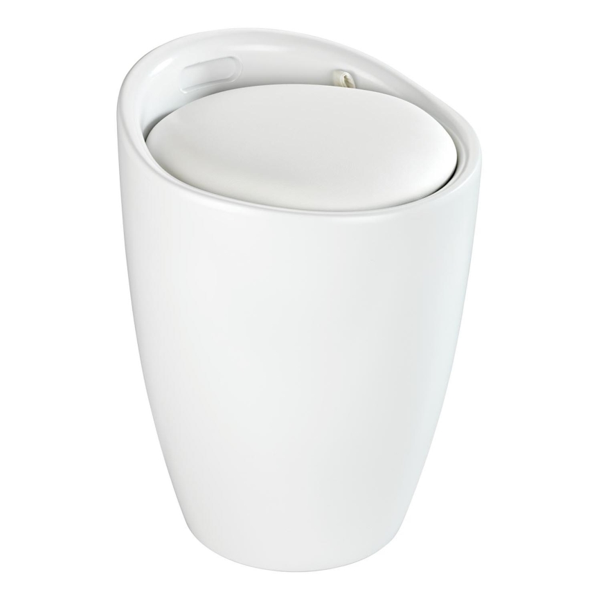 WENKO 24228100 - Taburetė CANDY 36x50,5 cm balta/juoda