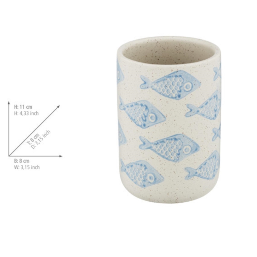 WENKO 24310100 - Stiklinė AQUAMARIN 8x11 cm smėlinė