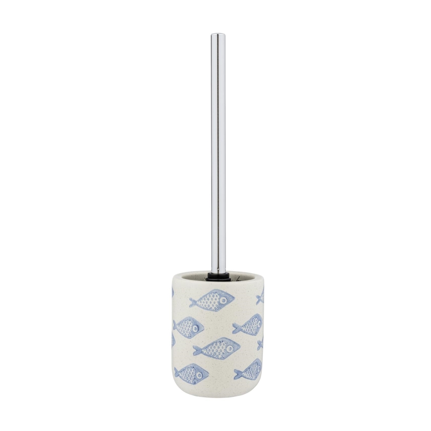 WENKO 24313100 - Tualeto šepetys AQUAMARIN 10x40 cm, smėlinės spalvos