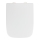WENKO 24334100-Tualeto sėdynė EXCLUSIVE 46,5x37 cm balta/sidabrinė