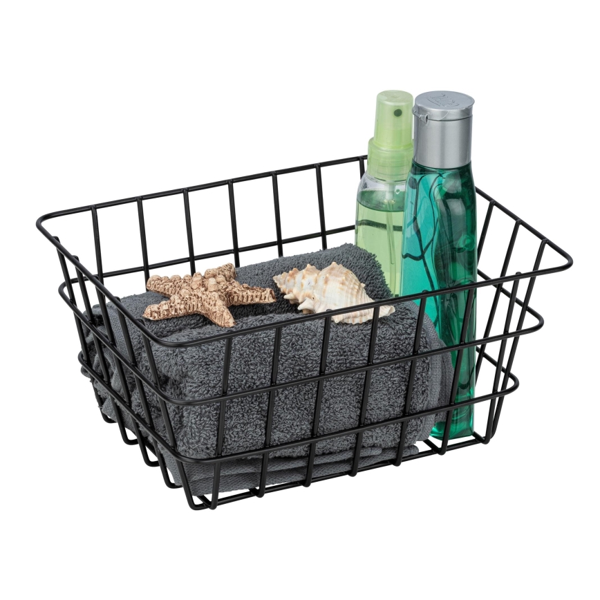 WENKO 24371100 - VIANA krepšys 18x25 cm juodas