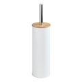 WENKO 24393100 - WC šepetys TORTONA 9,5x38,5 cm baltas/rudas