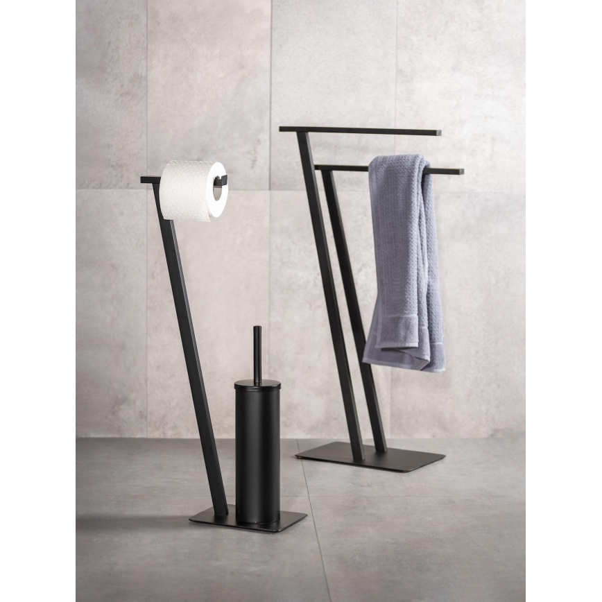 WENKO 24396100 - Rankšluosčių stovas LIRIO 20x40 cm juodas
