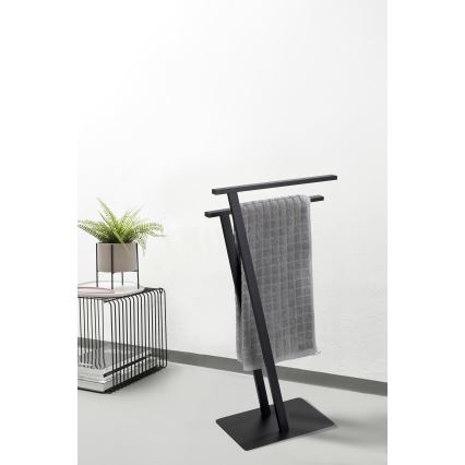 WENKO 24396100 - Rankšluosčių stovas LIRIO 20x40 cm juodas