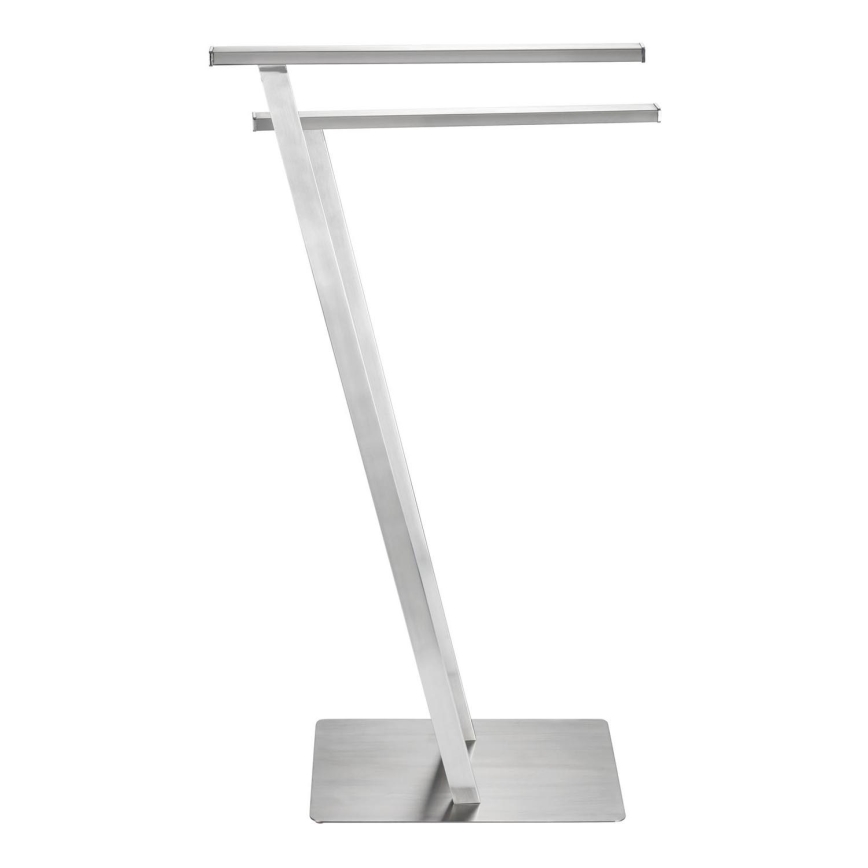 WENKO 24397100 - Rankšluosčių laikiklis LIRIO 20 x 76,5 cm, nerūdijančio plieno, satinuotas