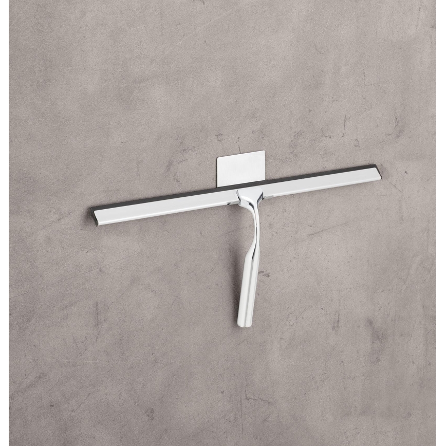 WENKO 24506100 - Stiklo valymo mentelė TERNI 40x17 cm blizgus chromas