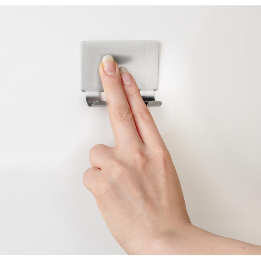 WENKO 24506100 - Stiklo valymo mentelė TERNI 40x17 cm blizgus chromas