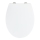 WENKO 24516100-WC WC sėdynė, 300/350 kg, 37x44,5 cm, balta/sidabrinė