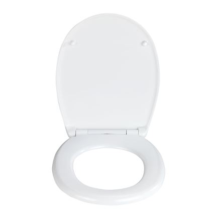 WENKO 24571100-WC sėdynė VORNO NEO 46x37 cm balta/sidabrinė