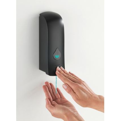 WENKO 24589100-Skysto muilo dozatorius RANERA 280 ml juodas