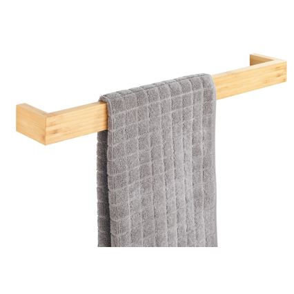 WENKO 24742100 - Rankšluosčių laikiklis BAMBUSA 60x9 cm rudas