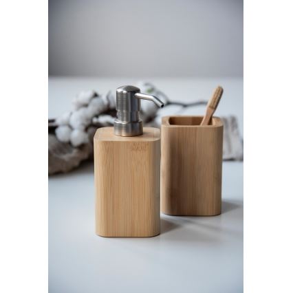 WENKO 24746100 - Puodelis BAMBUSA 7,1x10,7 cm rudos spalvos