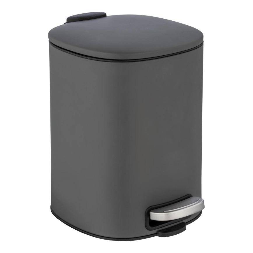 WENKO 24780100 - Krepšys ALASSIO 20,5x27 cm pilkas/juodas