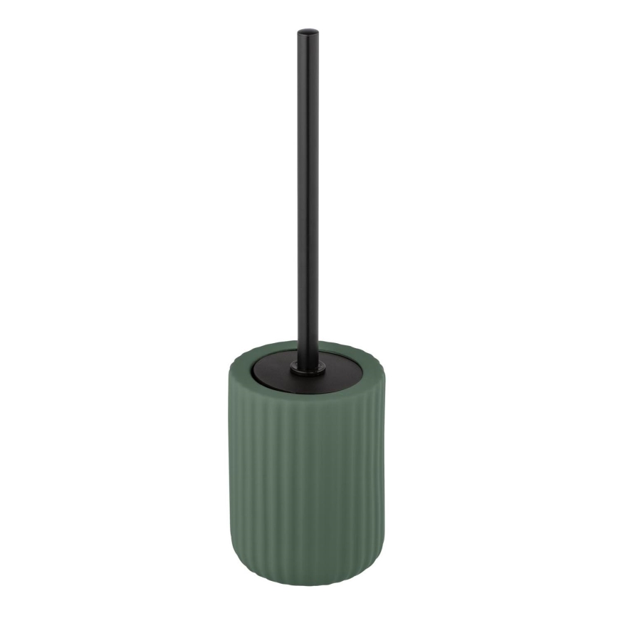 WENKO 24808100 - Tualeto šepetys BELLUNO 11,5x42 cm žalia/juoda