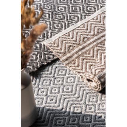 WENKO 24868100-SHAKI kilimėlis 50x80 cm smėlio/baltos spalvos