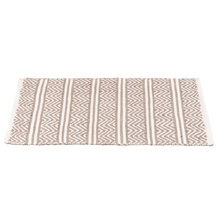 WENKO 24868100-SHAKI kilimėlis 50x80 cm smėlio/baltos spalvos