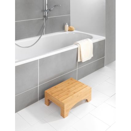 WENKO 24870100 - Taburetė BAMBUSA 40x30 cm, rudos spalvos