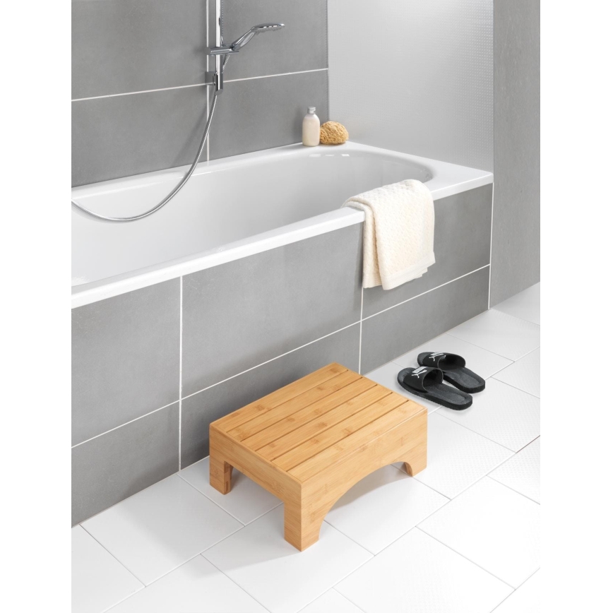 WENKO 24870100 - Taburetė BAMBUSA 40x30 cm, rudos spalvos