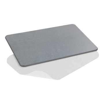 WENKO 24936100 - vonios kilimėlis SIMI 39x60 cm, pilkos spalvos