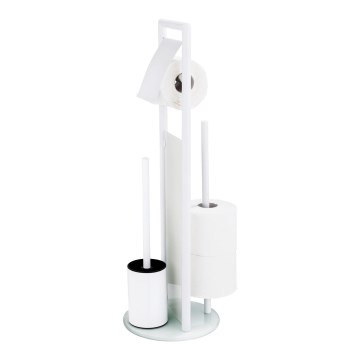 WENKO 24983800 - WC komplektas RAVINA 20x70 cm nerūdijančio plieno/balta