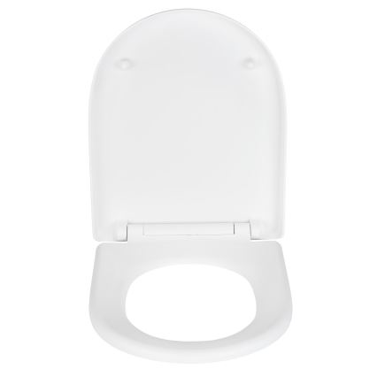 WENKO 24988100-WC tualeto sėdynė EXCLUSIVE 45x36,5 cm balta/sidabrinė