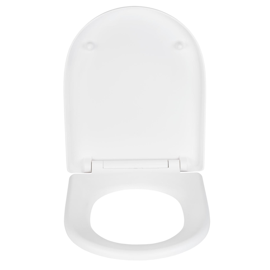 WENKO 24988100-WC tualeto sėdynė EXCLUSIVE 45x36,5 cm balta/sidabrinė
