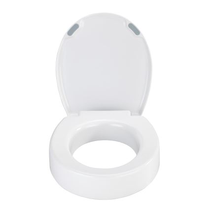WENKO 25005100-Tualeto sėdynė SECURA 37x44 cm balta/pilka