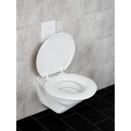 WENKO 25112100-WC tualeto sėdynė TORINO 44x43,5 cm balta