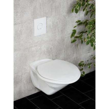 WENKO 25112100-WC tualeto sėdynė TORINO 44x43,5 cm balta