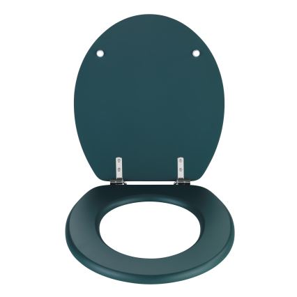 WENKO 25171100-WC tualeto sėdynė PRIMA 37x41 cm žalia/sidabrinė