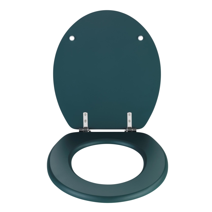 WENKO 25171100-WC tualeto sėdynė PRIMA 37x41 cm žalia/sidabrinė