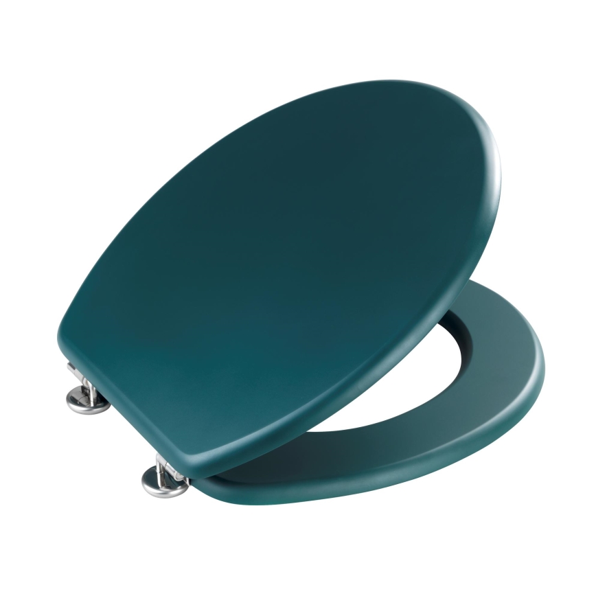 WENKO 25171100-WC tualeto sėdynė PRIMA 37x41 cm žalia/sidabrinė