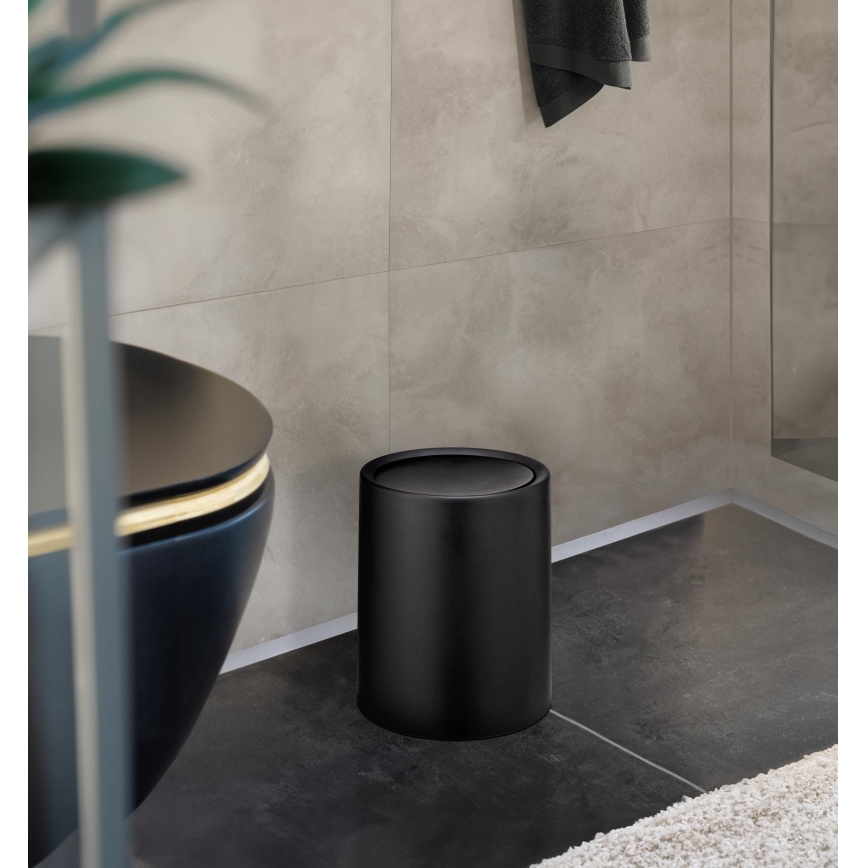 WENKO 25208100 - Krepšys ATRI 21x25,5 cm juodas