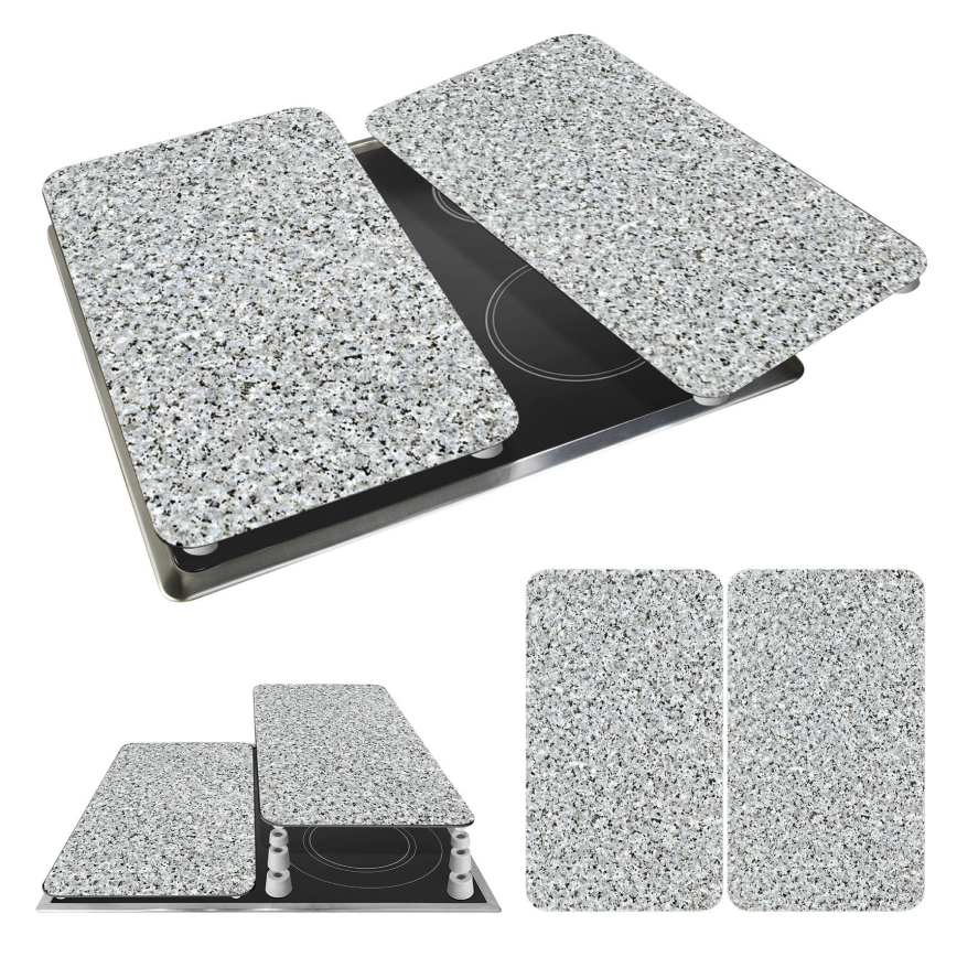 WENKO 2521120500-Plokštės dangtis ABDECKPLATTE - NEUTRAL 30x52 cm granitas/įvairiaspalvis