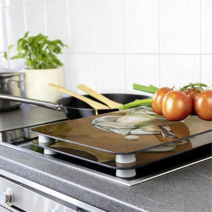 WENKO 2521280100 - Apsauginis dangtis plokštei 52x30 cm įvairiaspalvis/pilkas/skaidrus