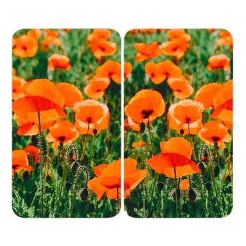 WENKO 2521434500-Uždengimo plokštė - gėlė/augalas 30x52 cm įvairiaspalvė