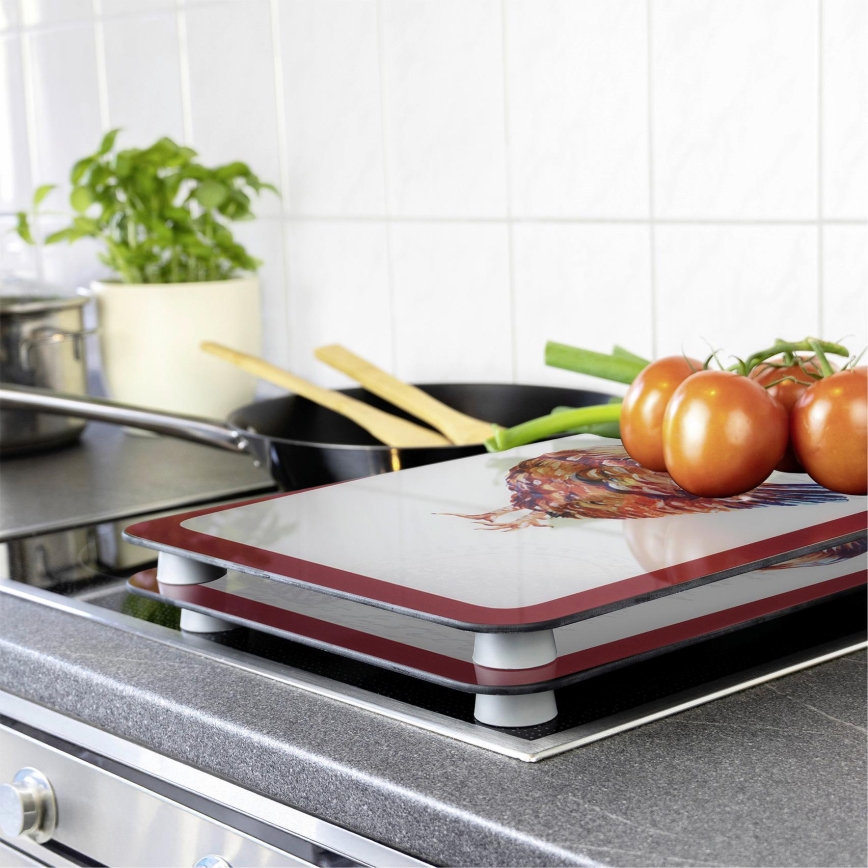 WENKO 2521471500 - Uždengimo plokštė ABDECKPLATTE - GRAFIK 30x52 cm įvairiaspalvė