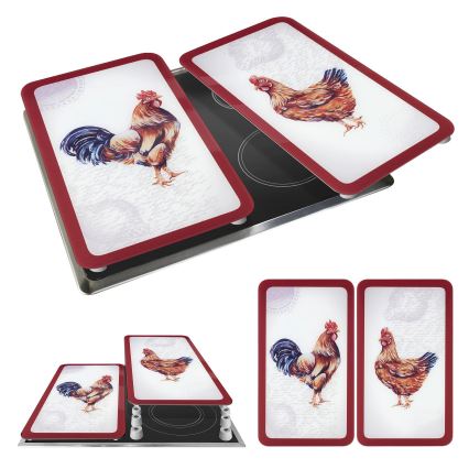 WENKO 2521471500 - Uždengimo plokštė ABDECKPLATTE - GRAFIK 30x52 cm įvairiaspalvė