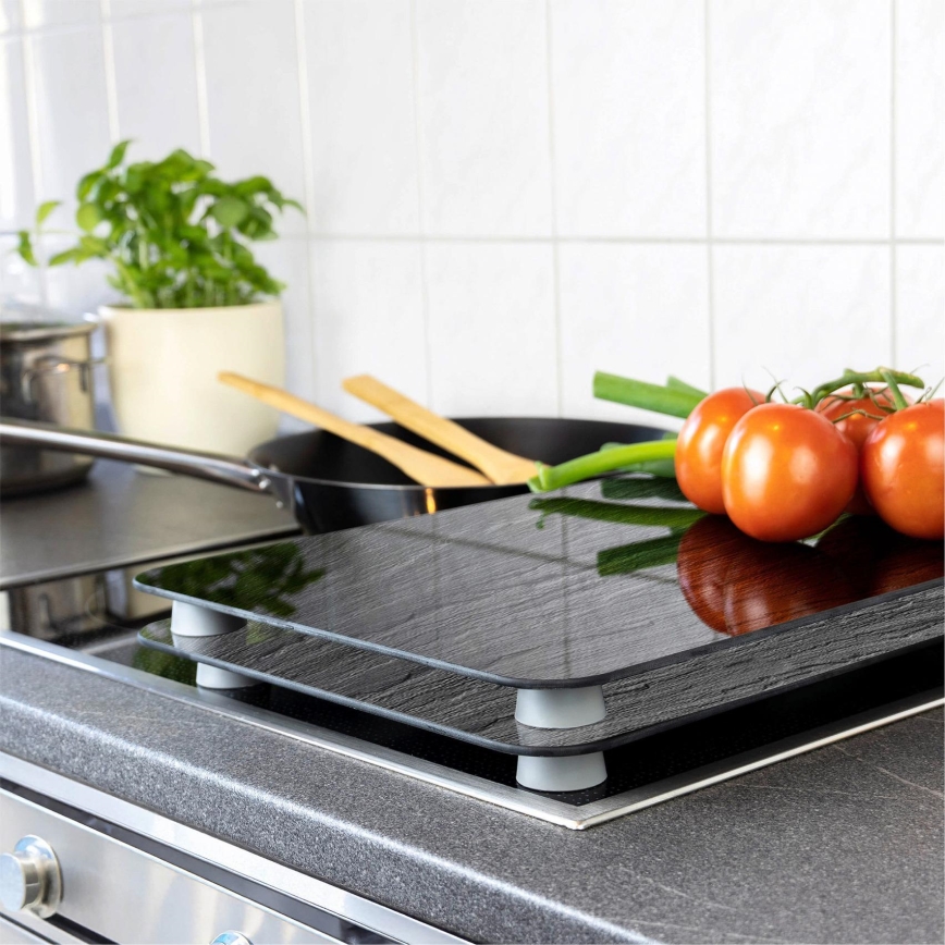 WENKO 2521480100 - Uždengimo plokštė 30x52 cm daugiaspalvė/pilka/skaidri