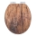 WENKO 25226100-WC tualeto sėdynė RUSTIC 35,5x42,5 cm ruda/sidabrinė