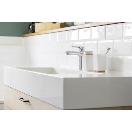 WENKO 25293100 - Puodelis ROTELLO 8,5x11 cm baltas/rudas