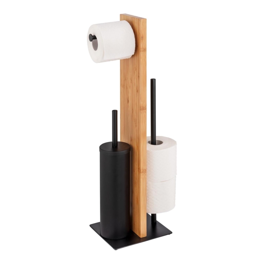 WENKO 25376100 - WC komplektas LESINA 18x69 cm ruda/juoda