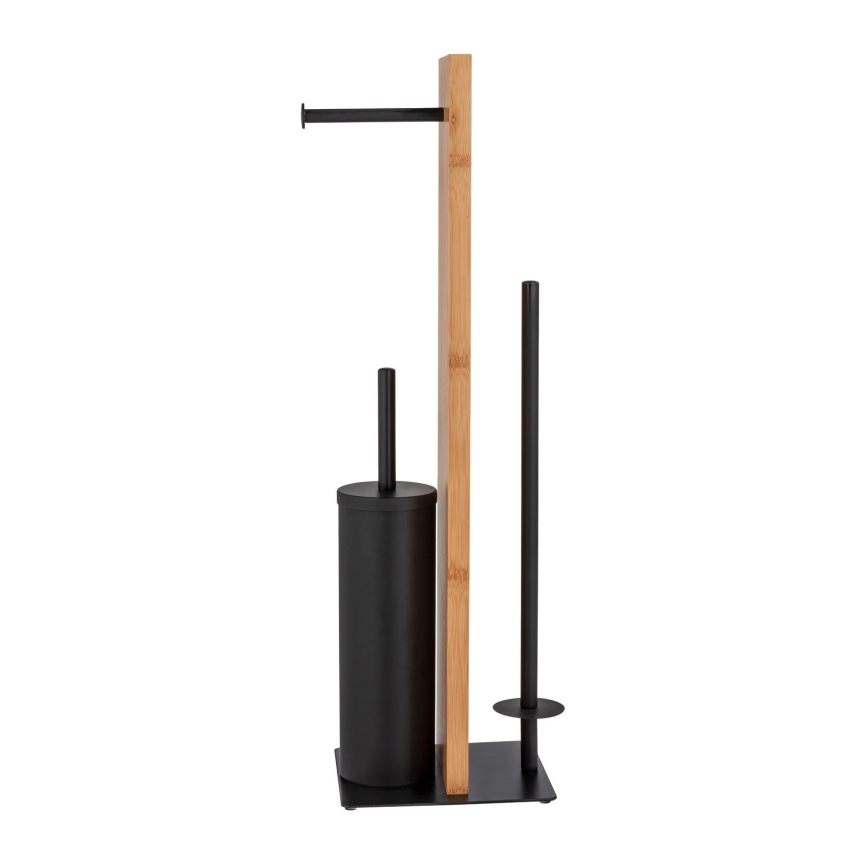 WENKO 25376100 - WC komplektas LESINA 18x69 cm ruda/juoda