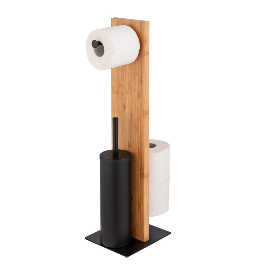 WENKO 25376100 - WC komplektas LESINA 18x69 cm ruda/juoda