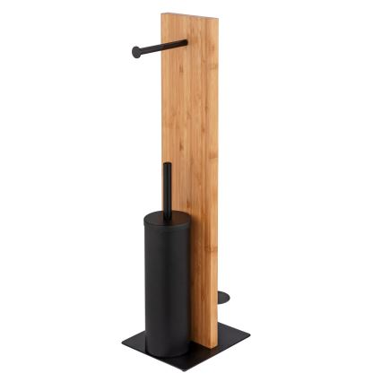 WENKO 25376100 - WC komplektas LESINA 18x69 cm ruda/juoda