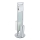WENKO 25384100 - WC rinkinys SULMONA 25x76 cm sidabrinė/juoda